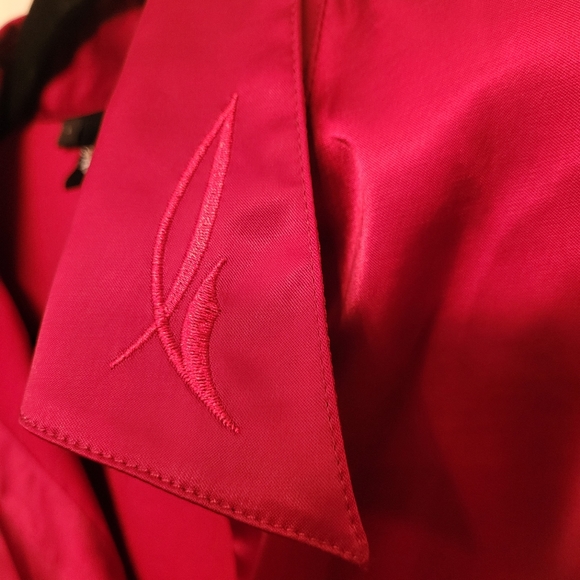 Harley Davidson Women's Red Satin shirt, size Large - Picture 3 of 6